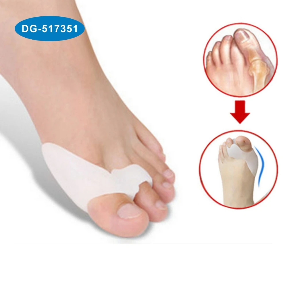 

SEBE Gel Bunion Toe Separator gel bunion corrector, White or beige