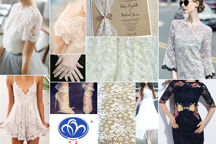 gold colour lace styles