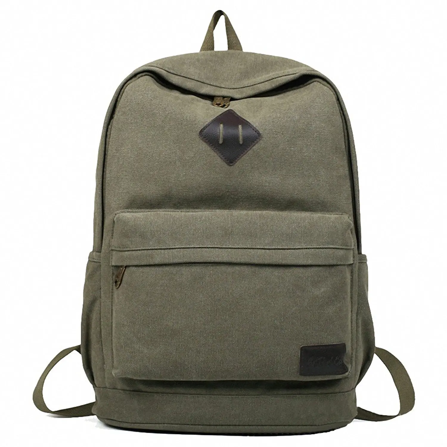 kenox canvas school college backpack