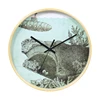 Deheng 10 inch Wooden sea landscape artistry Wall Clock