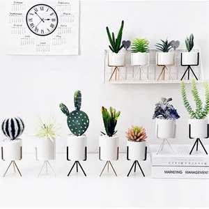 Image of Wholesale Ceramic Flower Big Plant Pot Display Stand