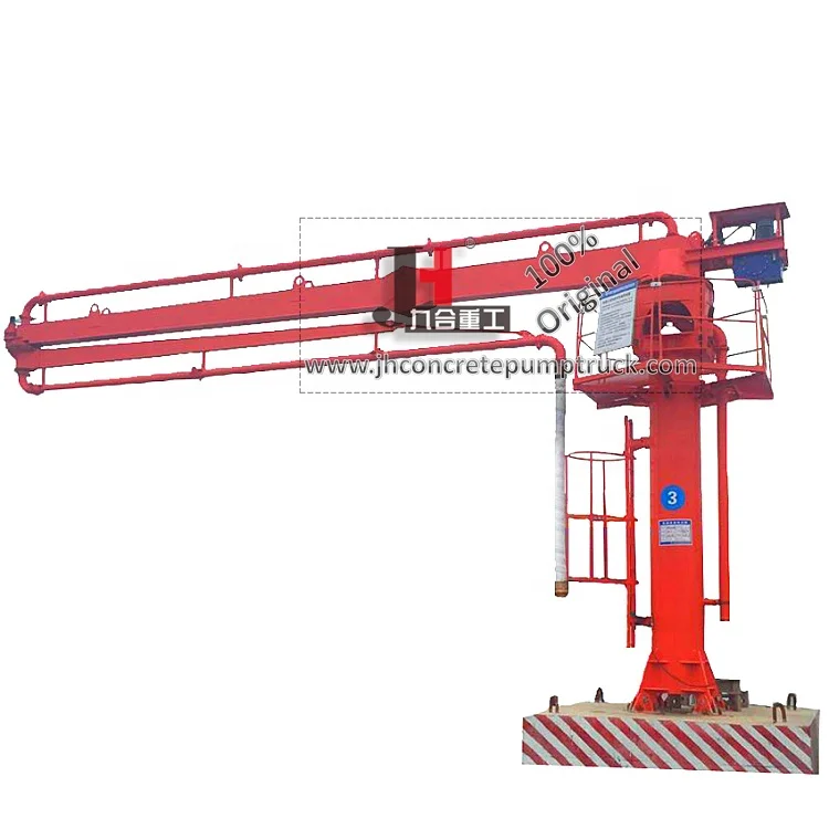 
HG19 High speed Railway hydraulic mobile concrete placing boom for sale 