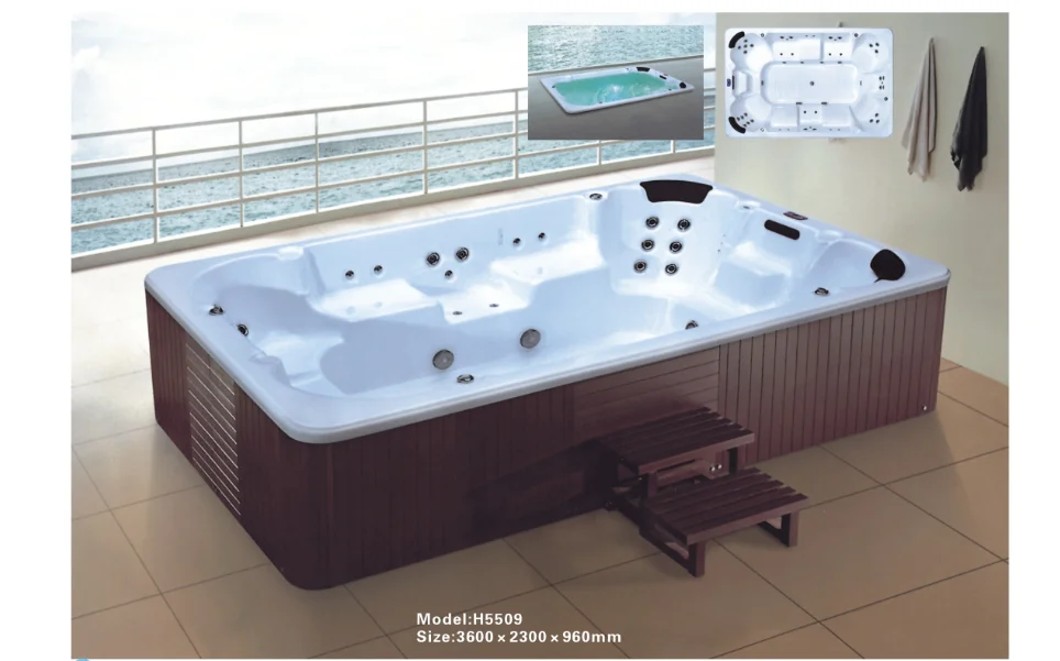 Factory 2018 Outdoor Whirlpool Massage Acrylic Spa Tub View Whirlpool Massage Acrylic Spa Tub Cbmmart Product Details From Cbmmart Limited On