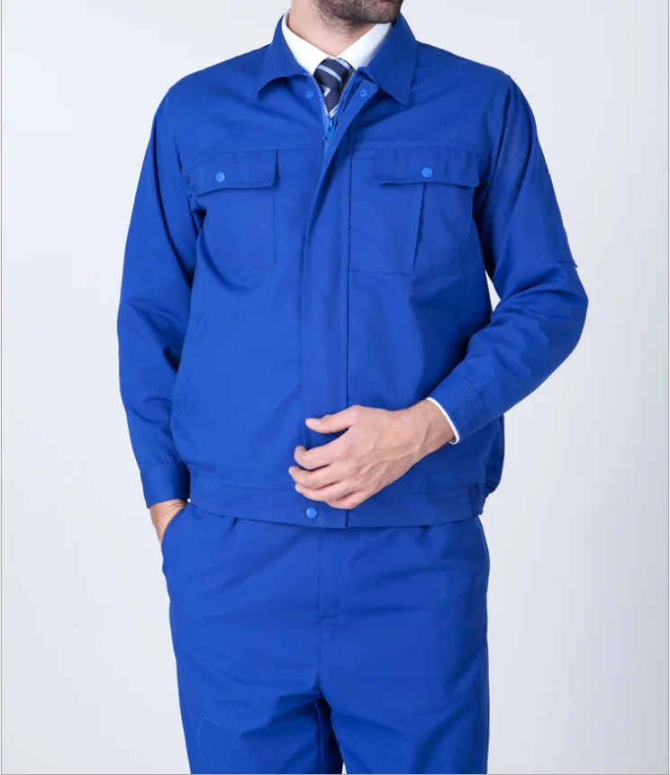 Customized Factory Industrial Workwear Suit Breathable Orange Workwear