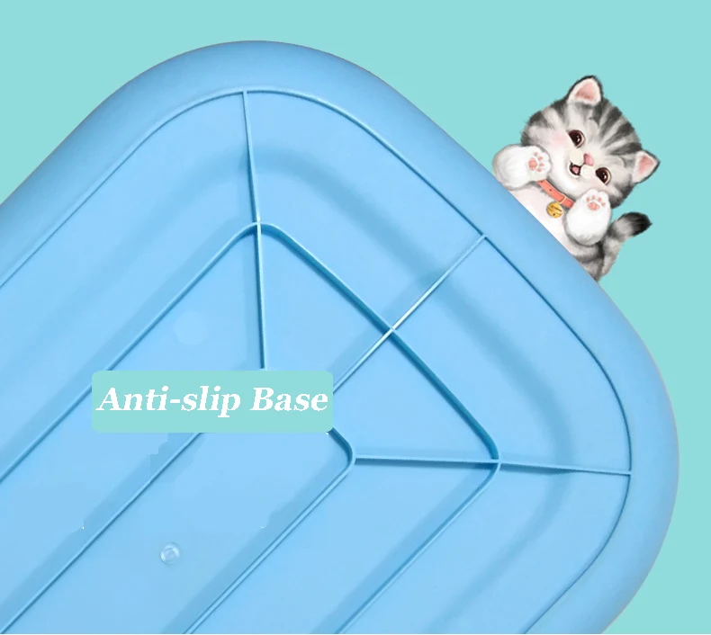 
waterproof hooded cat litter pan cat litter box cat toilet 