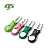 

GP Golf Repair Tool Foldable Golf Divot Tool With Magnetic Ball Marker Golf Accessories