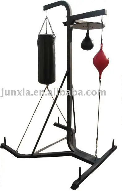 multiple boxing bag stand