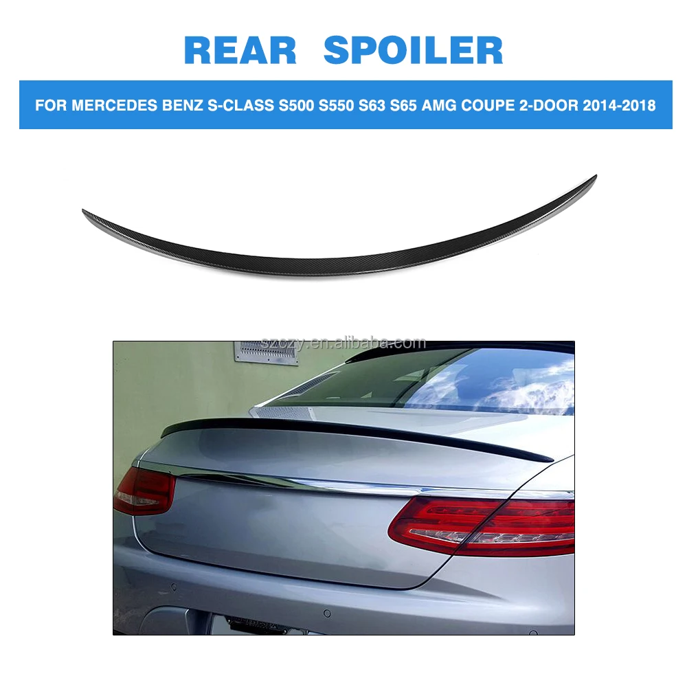 W222 S Cl Carbon Fiber Roof Wings For Mercedes Ben Z S500 S550 W222 S Cl Carbon Fiber Roof Wings For Mercedes Ben Z S500 S550 S63 S65 Amg Coupe 2 Door 14 18