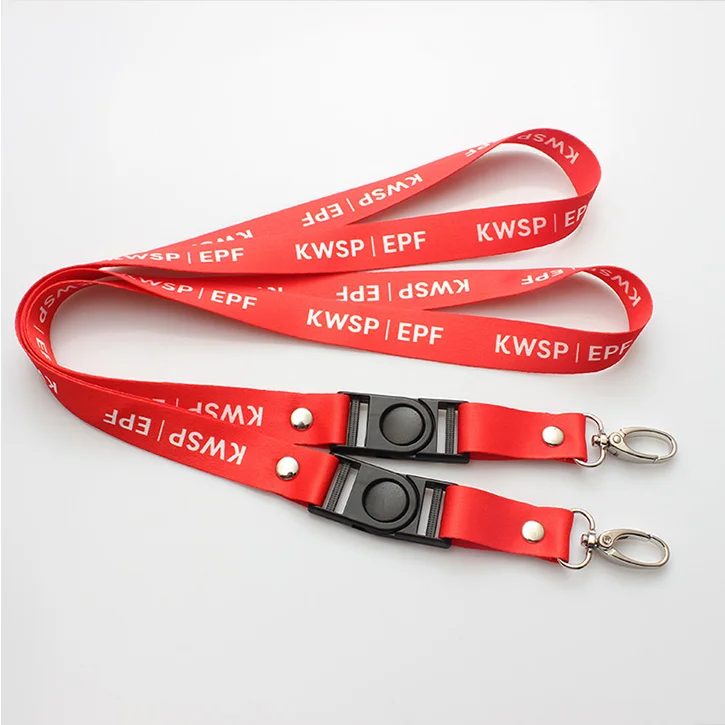 High Quality Sublimation Printed Custom Logo Id Card Holder Lanyards ...