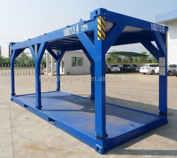 Dnv 2.71 Standard 10ft 20ft Iso Open Frame Equipment Container Buy