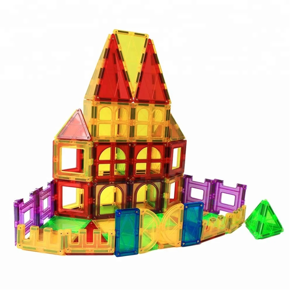 New 55 Pcs Oem Custom 3d Plastic Shape Connecting Building