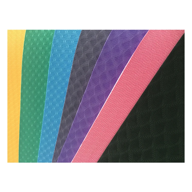 

Factory low price thick non-toxic floral designs non slip exercise custom yoga mat, Any color is available