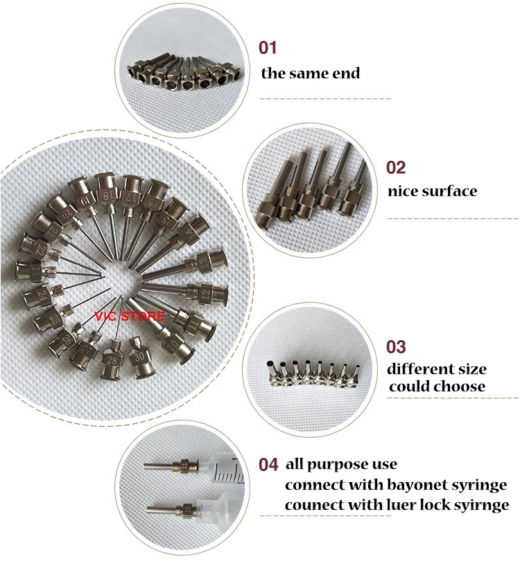 Steel Blunt Needles 12pcs