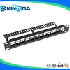 KD-PP23-UTP-BK-12P UTP 12 Ports 10'' For Installing 12*UTP Keystone Jacks With Cable Management Blank Patch Panel