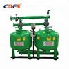 Automatic back flushing agricultural water filter