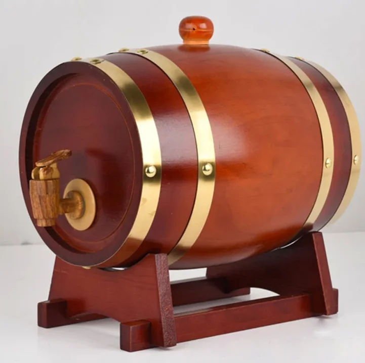 Factory Direct Sale Wooden Keg Wine Bucket Barrels Buy 3 Liter Wooden