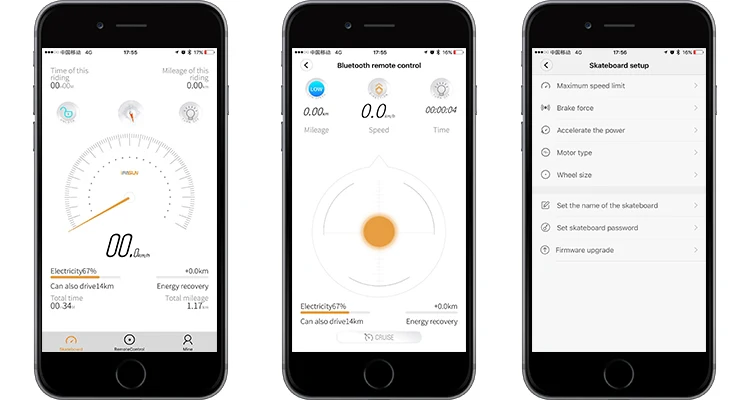 
IFASUN Electric Skateboard With Remote Control Adult Board Kit Motorized Small 