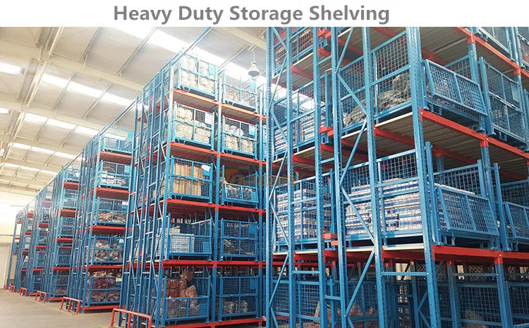 powder coated steel boltles warehouse storage racking and shelving