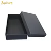 14*9.8*6.3cm Custom Packaging Upper Black Cardboard Box For Cell Phone Case, Wholesale Promotional Black Kraft Paper Packaging
