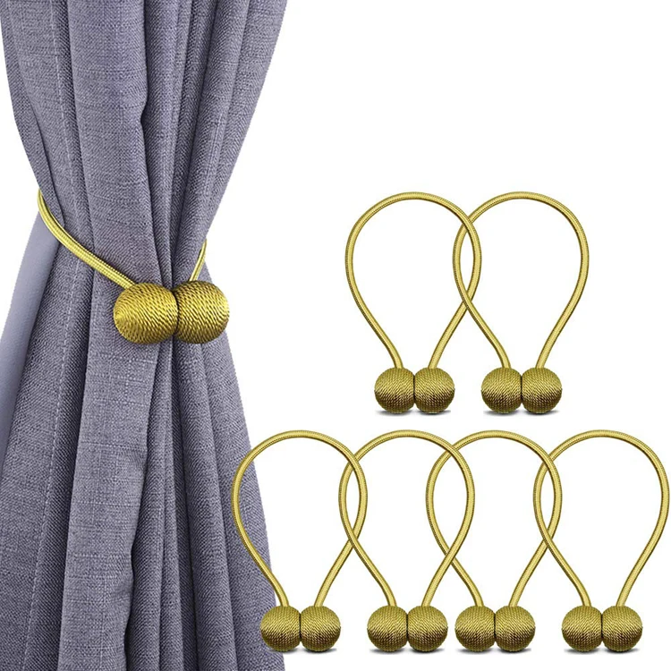 2020 Hot Selling on Amazon Navy Colour Magnetic Shower Curtain Tiebacks for Window Decoration