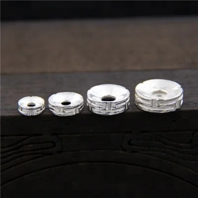 

Interval Stopper Spacer Beads Fit Charms Silver 925 Bracelets & Bangles Women DIY Beads for Jewelry Making