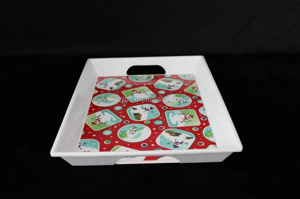 Christmas Melamine tray
