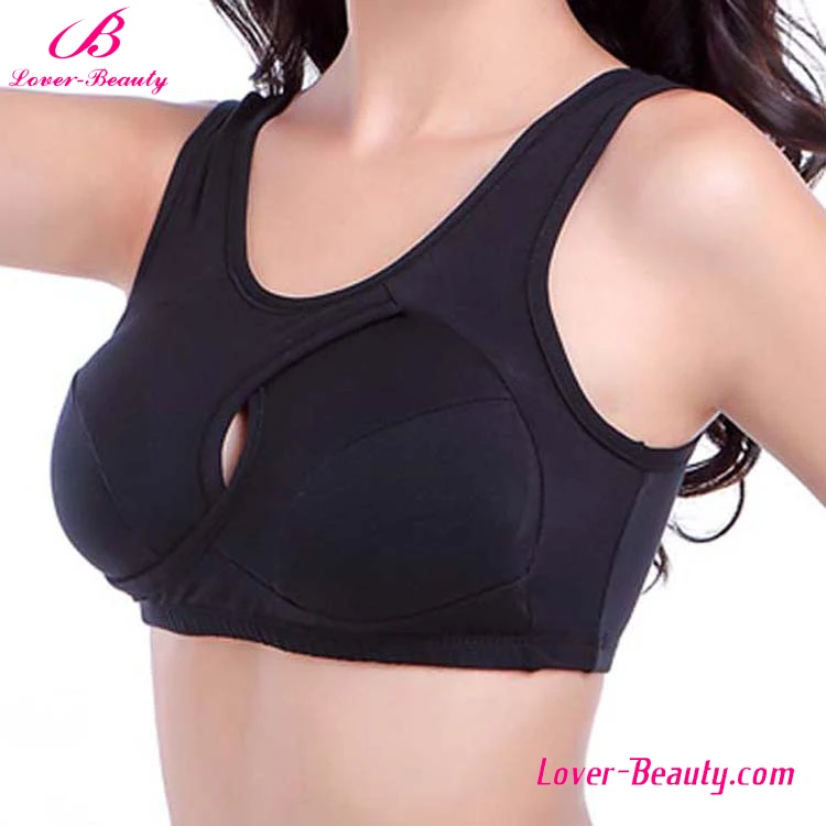 

Custom made design your own women yoga nude black sports bra