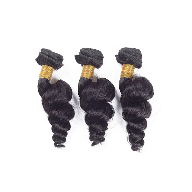 

new style brazilian natural loose wave extension wavy human hair