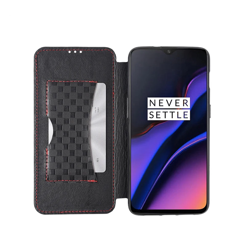 

New Arrivals 2018 Hot Selling Flip Leather Wallet Phone Case Cover for OnePlus 6T, Multi option available