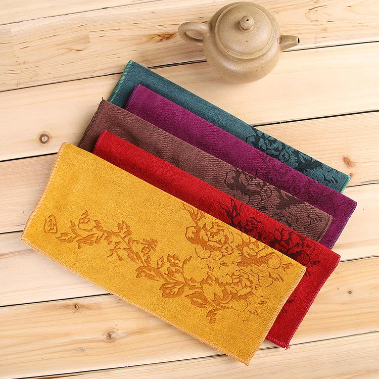 
Luxury Super Microfiber Customized Quick-Dry Tea Towel Made in China 