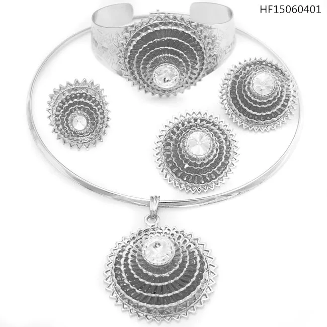 

Habesha Traditional Ethiopian Necklace Set Online African Beads Necklace Sets Bridesmaid Jewelry, Any color is avaliable
