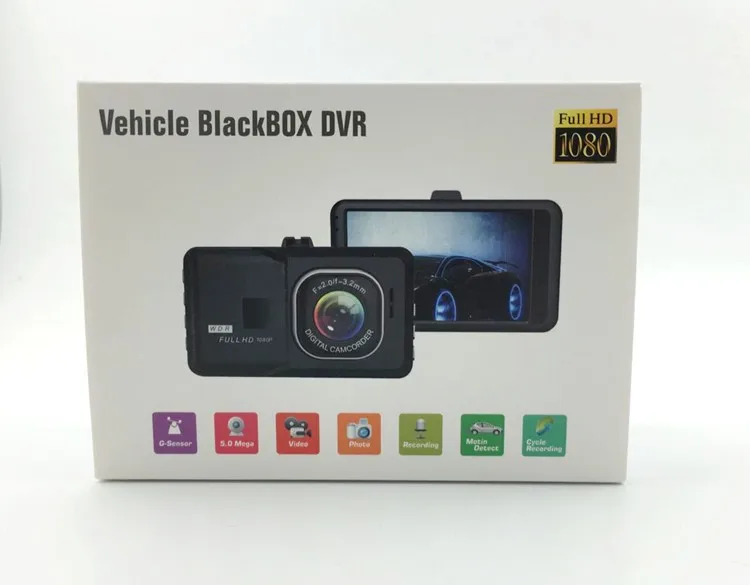 2019 New year good price promotion G-sensor motion detection 1080P FHD dash cam for driving safely.jpg