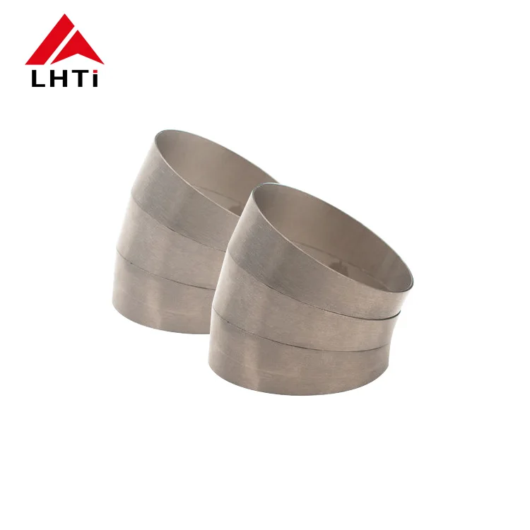 Pure Titanium Gr1 Gr2 pie cuts 2inch 50.8mm 2.5inch 63.5mm 3inch 76mm 3.5inch 89mm with 9 degree price per piece