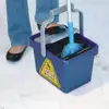 2018 New Design cleaning mop with squeeze bucket