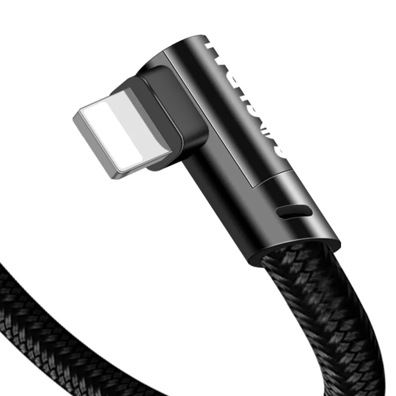 

China manufacture 2.1a nylon fabric strong usb cable for iphone charging usb cable