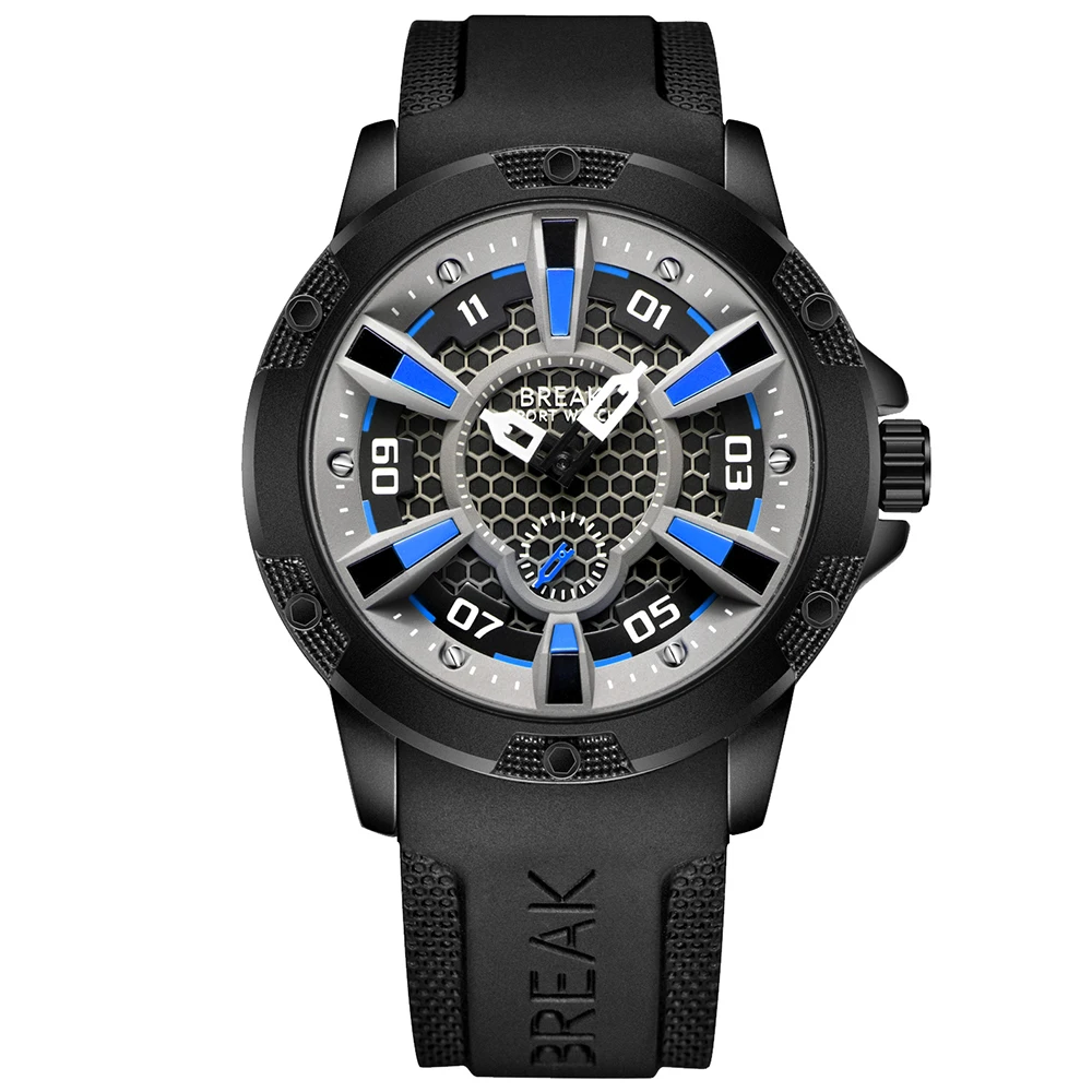 

Break 5210 Men's Quartz Luxury Top Brand Sport Watches Men Wrist Man Quartz Army Waterproof, N/a