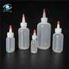IBELONG Hot 0.25oz 0.5oz 1oz 2oz 4oz 6oz 8oz 16oz boston round LDPE plastic squeeze dropper bottle with yorker cap