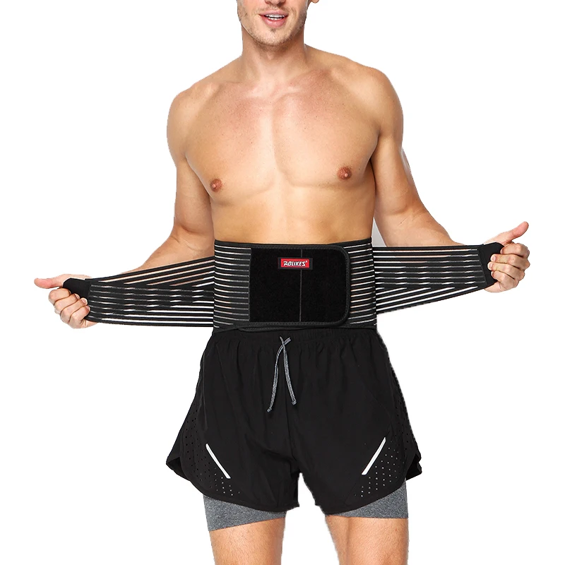 

High Quality waist support for men, Black-red