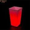 made in china led flower vase light flower& decorative ceramic flower pots& led fiber optic centerpiece