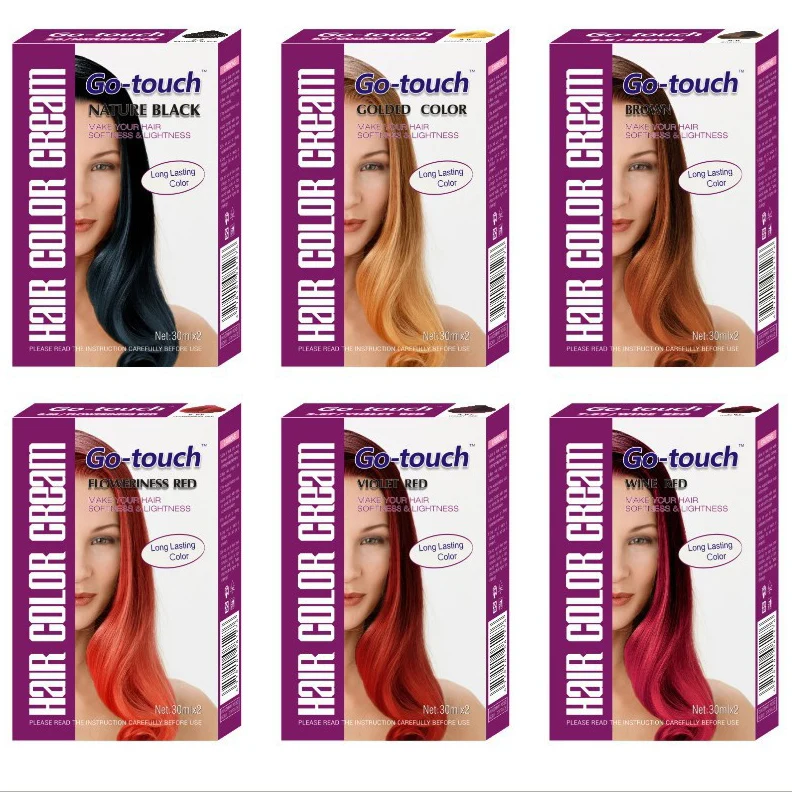 Go Touch 30ml Washable Semi Permanent Hair Colorant Developer