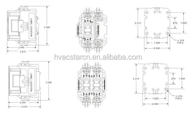 2 Poles 60a 220 240v Dp Magnetic 1 Phase 20a Dp Contactor Buy 1 Phase 20a Dp Contactor Magnetic Contactor Price Contactor 2p Product On Alibaba Com