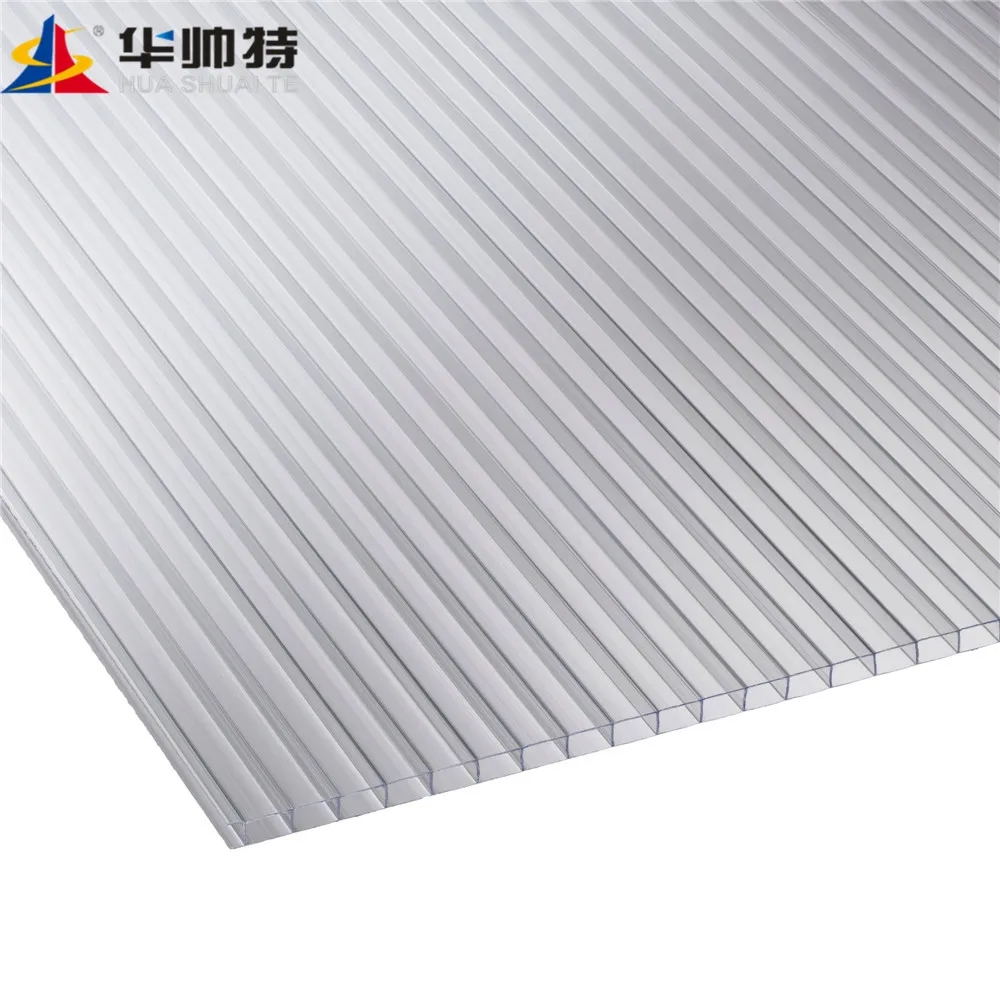 Light Weight Building 6mm Pc Greenhouse Panels Plastic Polycarbonate