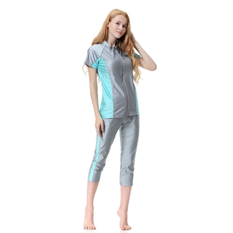 

Cheap price modest muslim swimwear islamic swimsuit for women, Picture