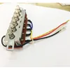 Tuowei switch supplier top quality 13A~250V metal power 6 position blender push button switch for kitchen hood