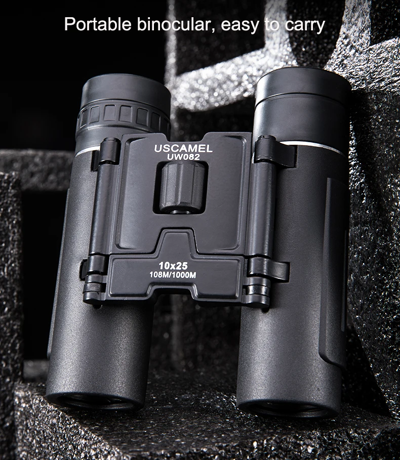 10x25 Mini Portable Compact binoculars for kids
