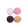 On sale 150ml wax aluminum round christmas gift spice mint custom printed small candy tea metal tin box