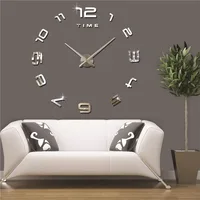 

Different types of wall clocks DIY 3D Wall Clock Home Decor Bell Cool Mirror Stickers Art Watch