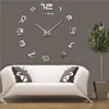 Different types of wall clocks DIY 3D Wall Clock Home Decor Bell Cool Mirror Stickers Art Watch