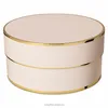 pink paper gift box jewelry cake simple big elegant