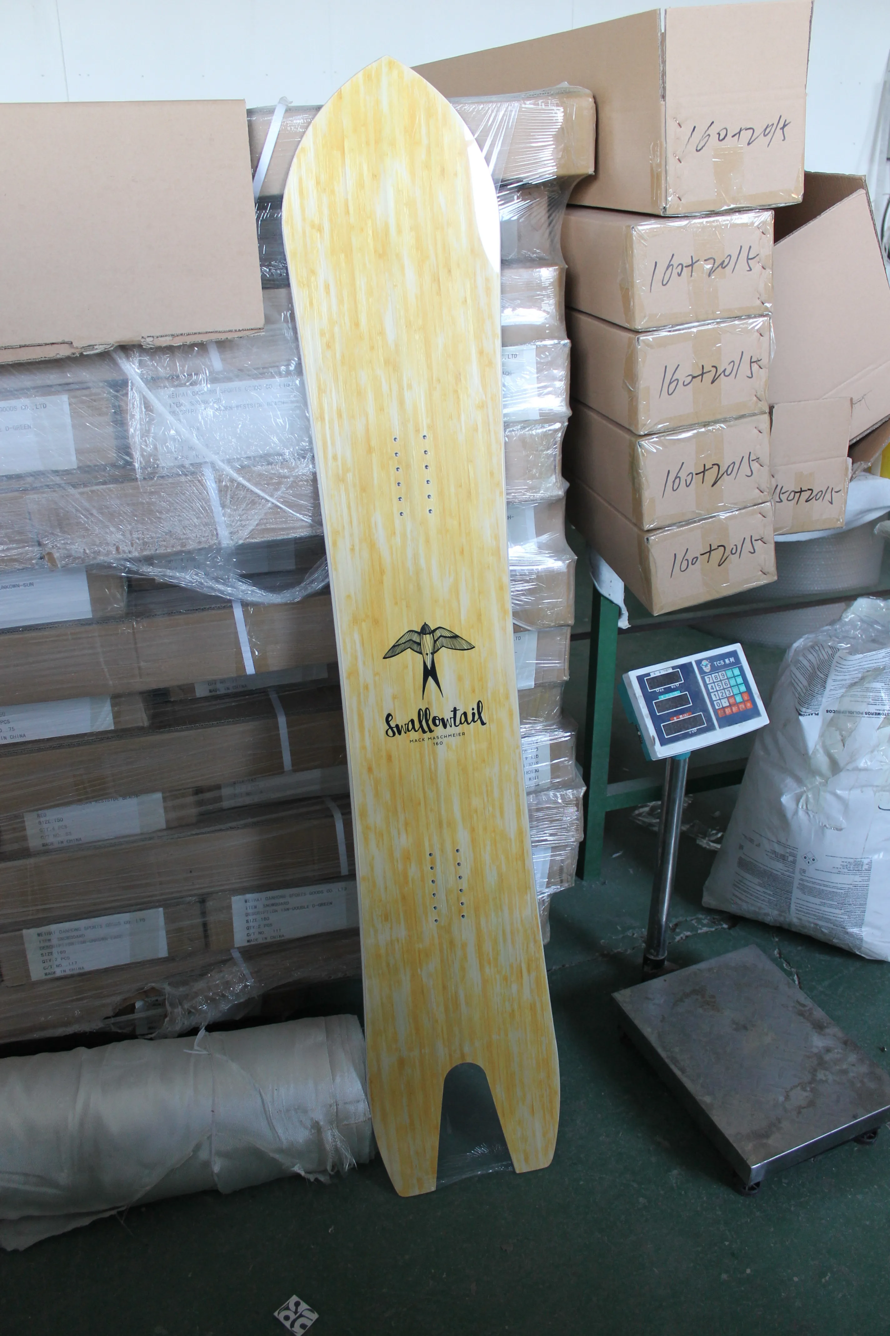 
TALOS powder snowboard Custom swallowtail board dropshipping 